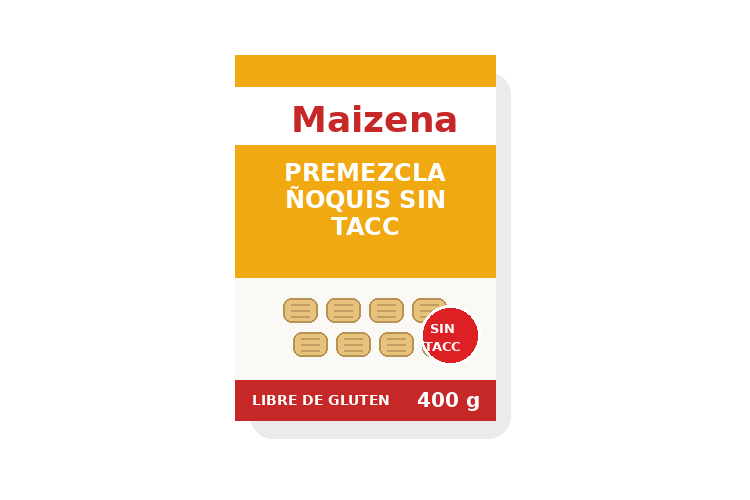 Maizena Premezcla Ñoquis Sin TACC 400 g