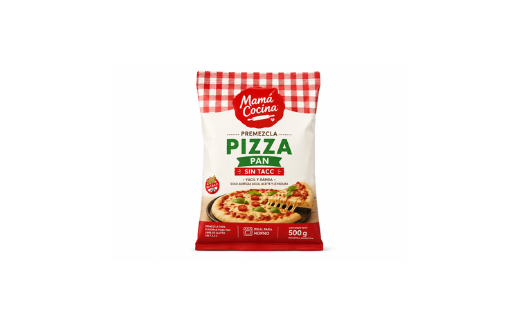 Mamá Cocina Premezcla Pizza Pan Sin TACC 500 g
