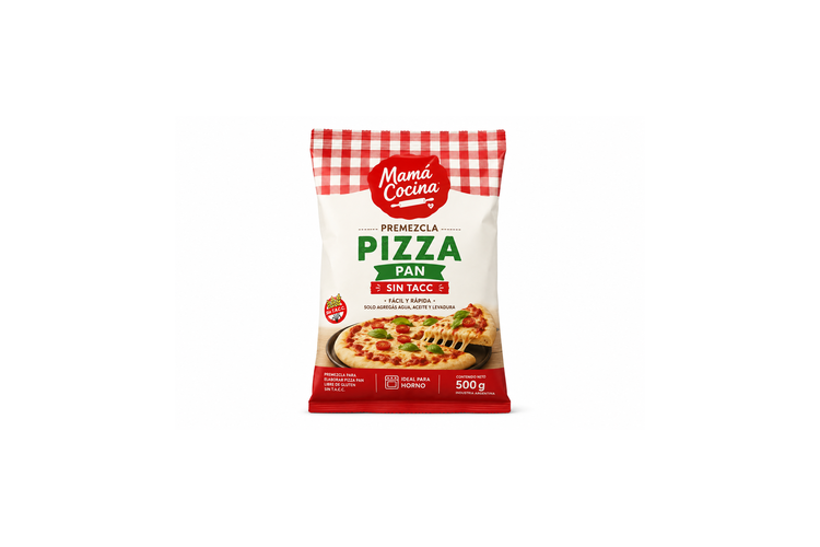 Mamá Cocina Premezcla Pizza Pan Sin TACC 500 g