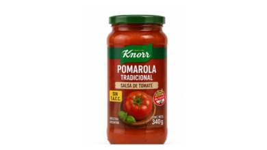 Knorr Salsa Pomarola Tradicional Sin TACC 340 g