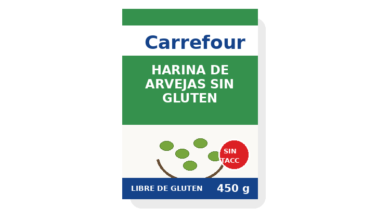 Carrefour Sin Gluten Harina de Arvejas 450 g